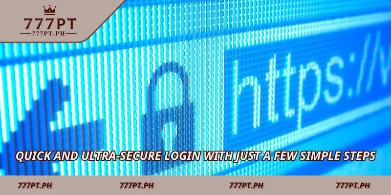 Quick and ultra-secure login with just a few simple steps