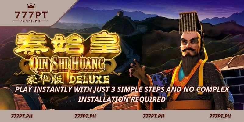 Play instantly with just 3 simple steps—no complex installation required.