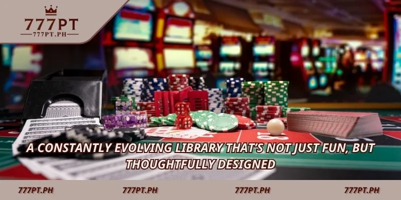 A constantly evolving library that’s not just fun, but thoughtfully designed.