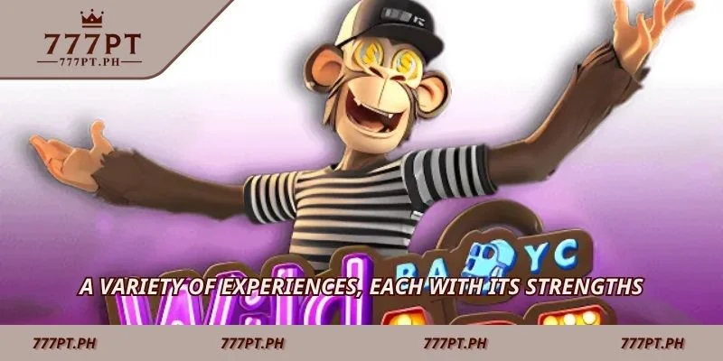 A variety of experiences, each with its strengths
