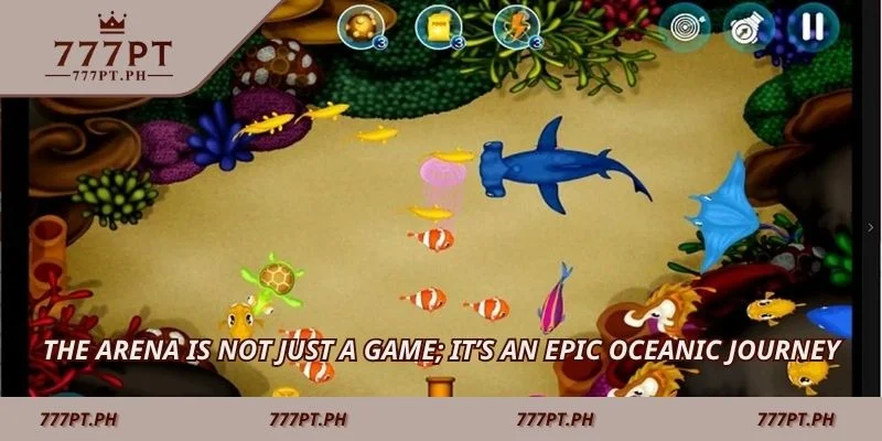 The arena is not just a game; it’s an epic oceanic journey