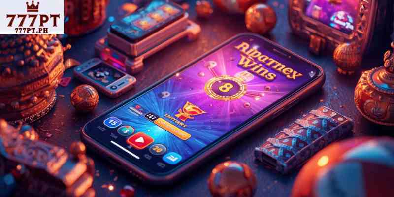 Online lottery mobile experience in the Philippines with smartphone gameplay
