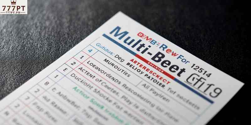 Image Example of a Multi Bet Slip